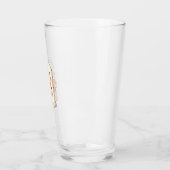 Süßer Geist mit Kürbis � Lustiges Halloween Glas (Links)