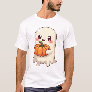 Süßer Geist mit Kürbis � Lustiges Halloween T-Shirt