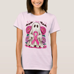 Süßer Geist mit rosa Schleifen-Blumen Brustkrebs T-Shirt
