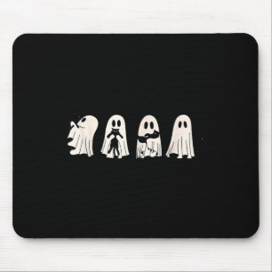Süßer Geist mit schwarzer Katze Mousepad