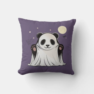 Süßer Geist-Panda unter dem Mond Kissen