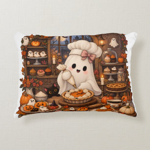 Süßer Geist-Pâtissier Halloween Spukbäckerei Dekokissen