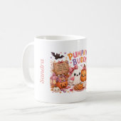 Süßer Geist personalisierter Kürbis-Saison-Becher Kaffeetasse (Vorderseite Links)