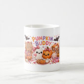 Süßer Geist personalisierter Kürbis-Saison-Becher Kaffeetasse (Mittel)