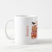 Süßer Geist personalisierter Kürbis-Saison-Becher Kaffeetasse (Links)