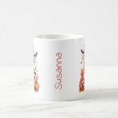 Süßer Geist personalisierter Kürbis-Saison-Becher Kaffeetasse (Mittel)
