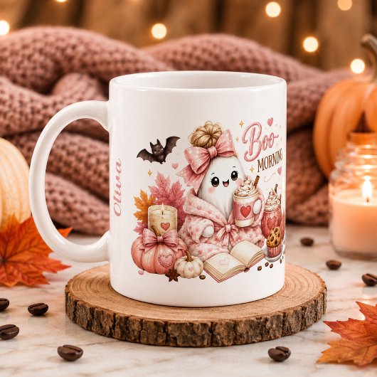 Süßer Geist personalisierter Kürbis-Saison-Becher Kaffeetasse