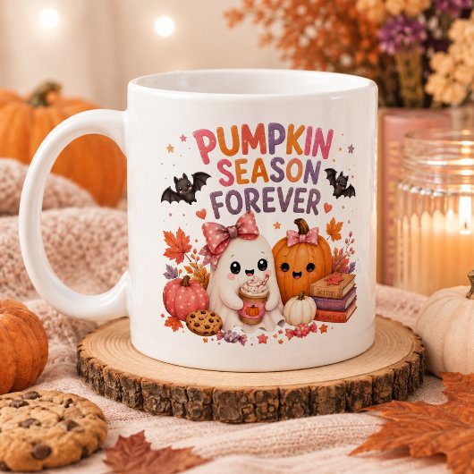 Süßer Geist personalisierter Kürbis-Saison-Becher Kaffeetasse
