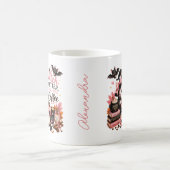 Süßer Geist personalisierter Kürbis-Saison-Becher Kaffeetasse (Mittel)