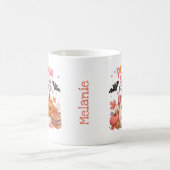 Süßer Geist personalisierter Kürbis-Saison-Becher Kaffeetasse (Mittel)