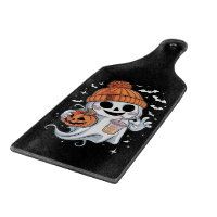 Süßer Geist trinkt Kaffee Halloween Eiskaffee