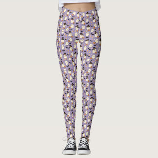 Süßer Geister-Trick-or-Treat-Halloween Leggings
