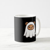 Süßer Geisterbär Halloween Kaffeetasse (VorderseiteRechts)
