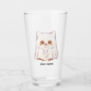 Süßer Geisterfuchs Halloween - Gruselig süßer dick Glas