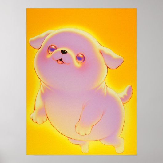 Süßer Geisterhund Poster (Vorne)