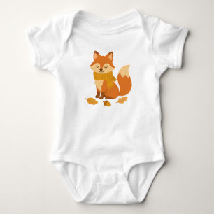 Süßer gemütlicher Fuchs-Baby-Body Baby Strampler