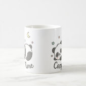 Süßer gemütlicher Panda-Kaffeebecher | Kawaii schl Kaffeetasse (Mittel)