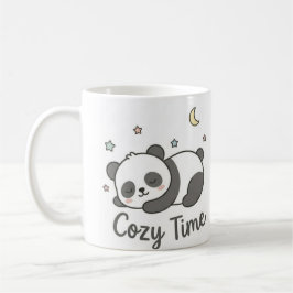 Süßer gemütlicher Panda-Kaffeebecher | Kawaii schl Kaffeetasse