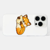Süßer gemütlicher schlafender Fuchs Case-Mate iPhone Hülle (Rückseite (Horizontal))
