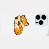 Süßer gemütlicher schlafender Fuchs Case-Mate iPhone Hülle (Rückseite (Horizontal))