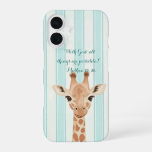 Süßer Giraffen-Handyhülle! iPhone 16 Hülle
