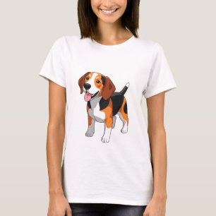 Süßer glücklicher Beagle-Hund T-Shirt