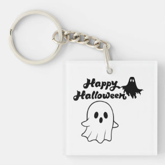 Süßer glücklicher Halloween-Geist-Schlüsselanhänge Schlüsselanhänger