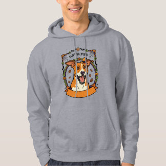 süßer glücklicher Halloween-Hund Hoodie