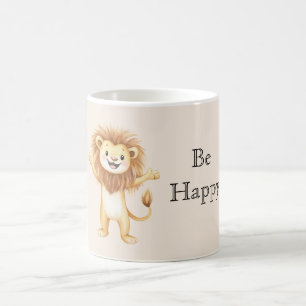 Süßer glücklicher Löwe Kaffeetasse