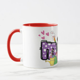 Süßer glücklicher Osterhase Mimi Oma Geschenktasse Tasse