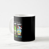 Süßer Gnom Frohe Valentinstag St. Patricks Ostern Kaffeetasse (Vorderseite Links)