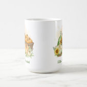 Süßer Gnom-Halloween-Kürbis Kaffeetasse (Mittel)