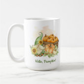 Süßer Gnom-Halloween-Kürbis Kaffeetasse (Links)