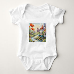Süßer Gnom-Igel-Kinder-Body Baby Strampler