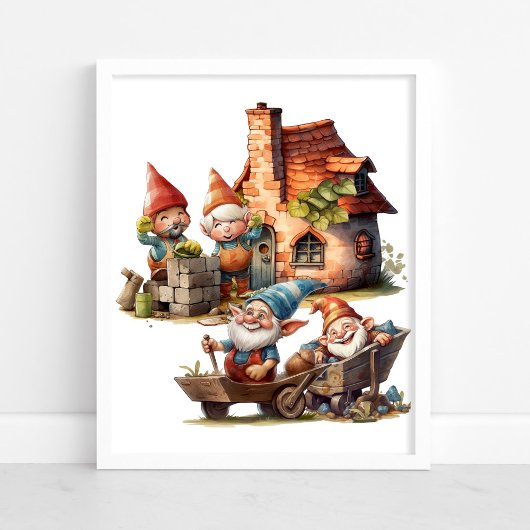 Süßer Gnom-Poster Poster