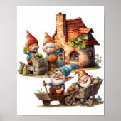 Süßer Gnom-Poster Poster (Vorne)