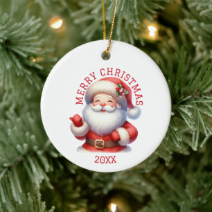 Süßer Gnom Weihnachten Keramik Ornament