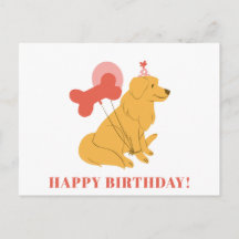 Süßer Golden Retriever Hund Farbige moderne Geburt