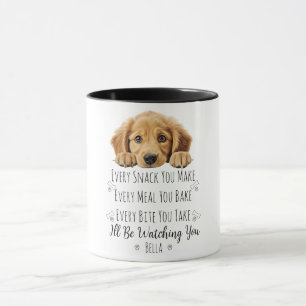 Süßer Golden Retriever Hund Lustig Benutzerdefinie Tasse