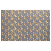 Süßer Golden Retriever Hund Stoff (Fat Quarter (45,7 x 55,9 cm))