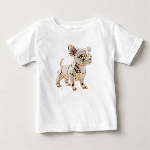Süßer Golden Retriever-Welpe Charakter Baby T-shirt
