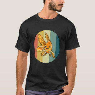 Süßer Goldfisch Aquarienliebhaber Hobby Fisch T-Shirt