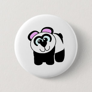 Süßer Goofkins Panda Button