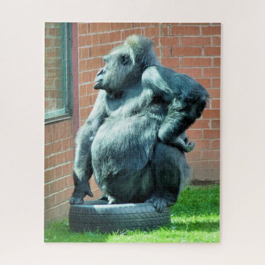 SÜßER GORILLA PUZZLE (Vertikal)