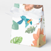 Süßer grüner Dinosaurier Geschenkschachtel (Vorderseite)