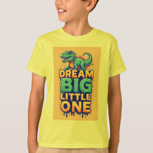 Süßer grüner Dinosaurier T-Shirt