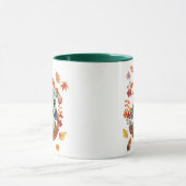 Süßer grüner Drache „Autismus großartiger Herbst“ Tasse (Zentrum)