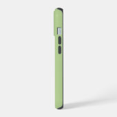 Süßer grüner Frosch iPhone 15 Hülle (Linke Seite)