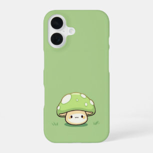 Süßer Grüner Pilz – Whimsical Nature iPhone-Hülle iPhone 16 Hülle
