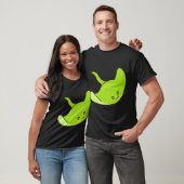 Süßer grüner Stachelrochen T-Shirt (Unisex)